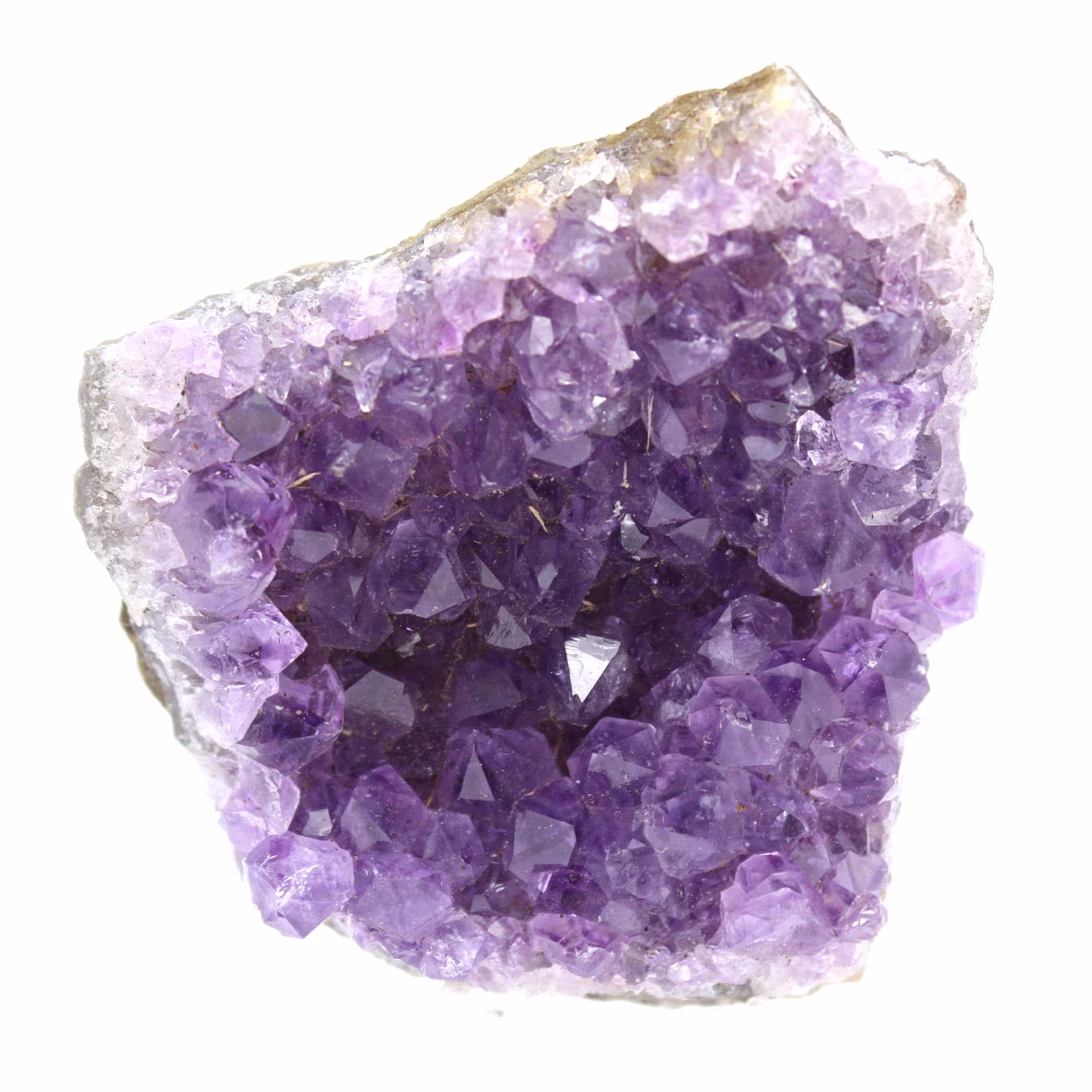 Améthyste crystallisée du Brésil