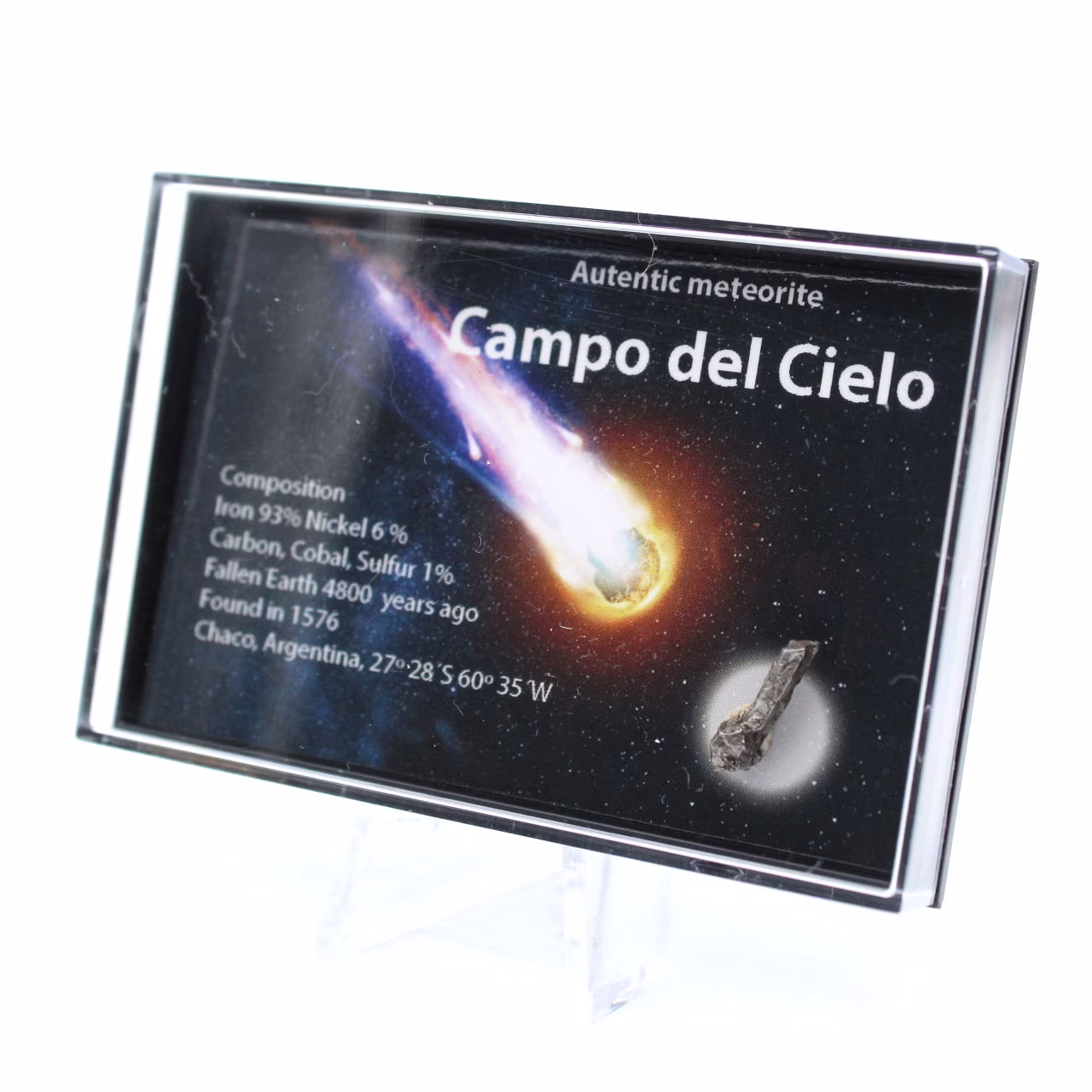 Meteoritenfragment von Campo del Cielo