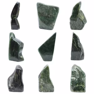 Dekorative nephrit-jade