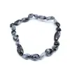 Schnee-Obsidian-Armband - 0