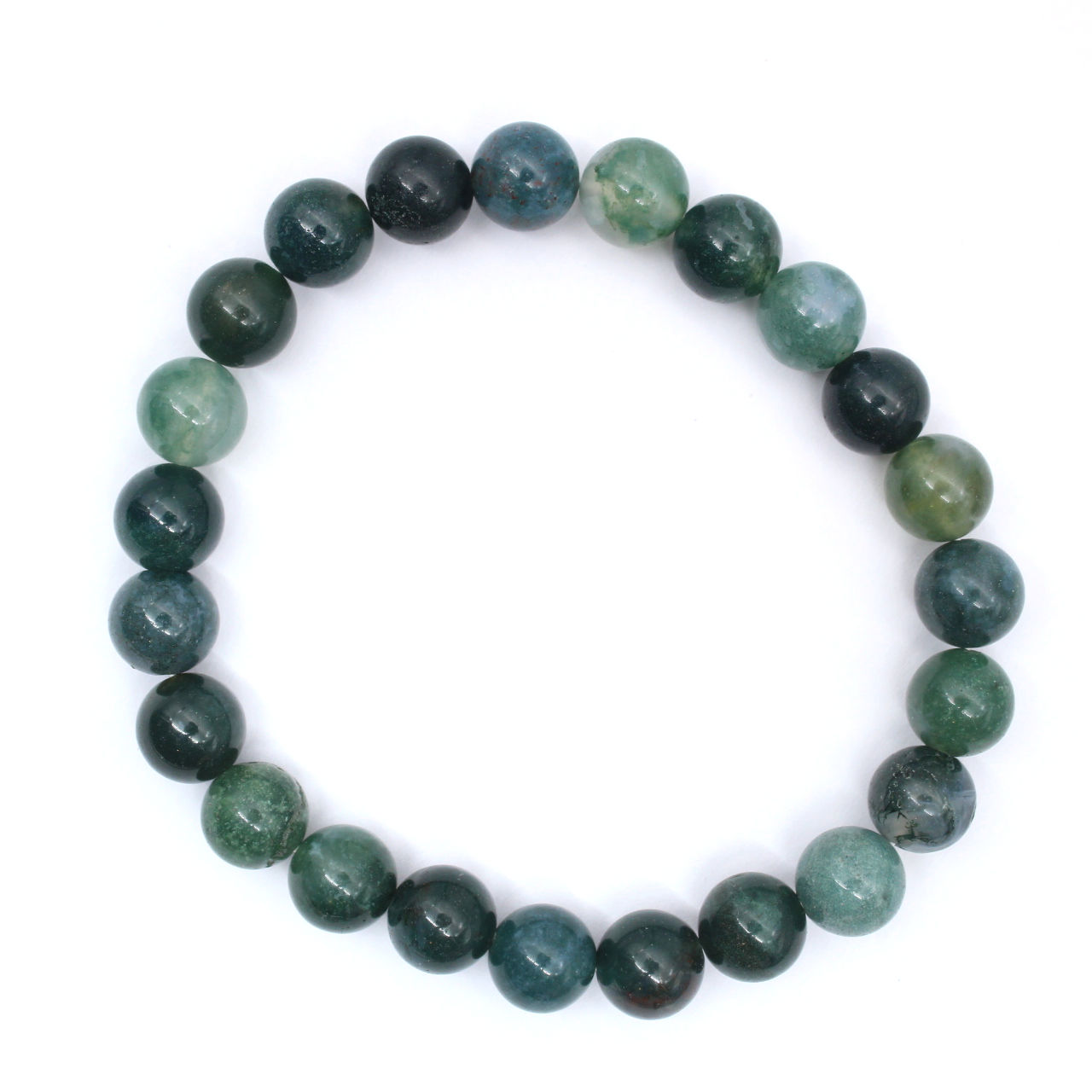 Moosachat-Armband