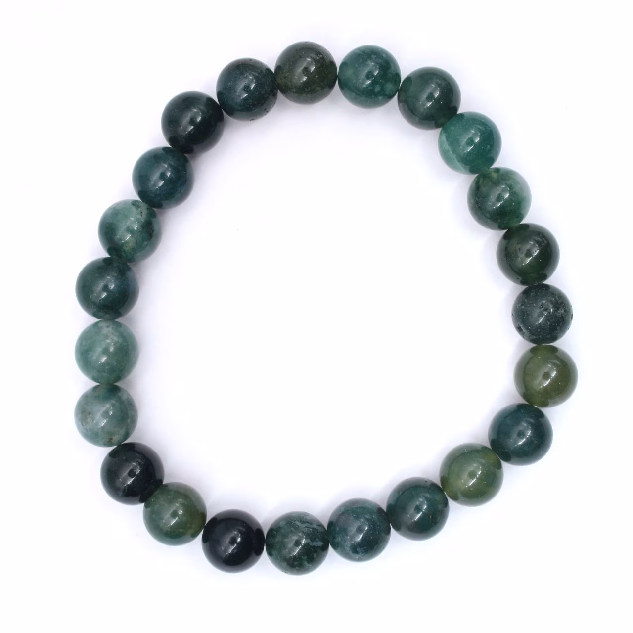 Moosachat-Armband