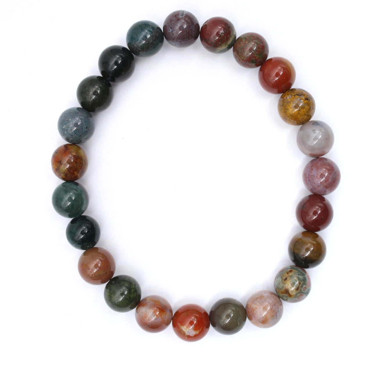 Mehrfarbiges Jaspis-Armband