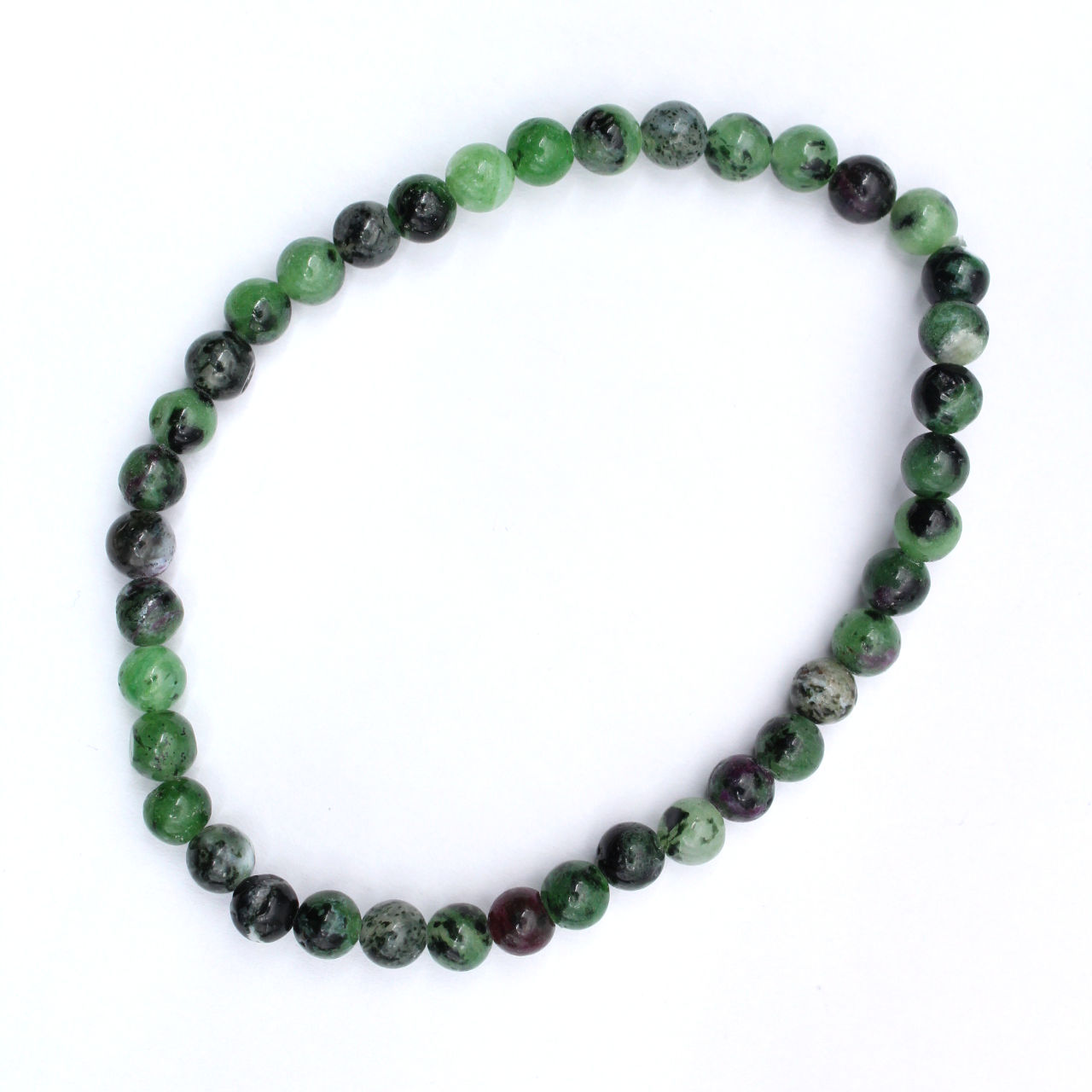 Rubin-Zoisit-Armband