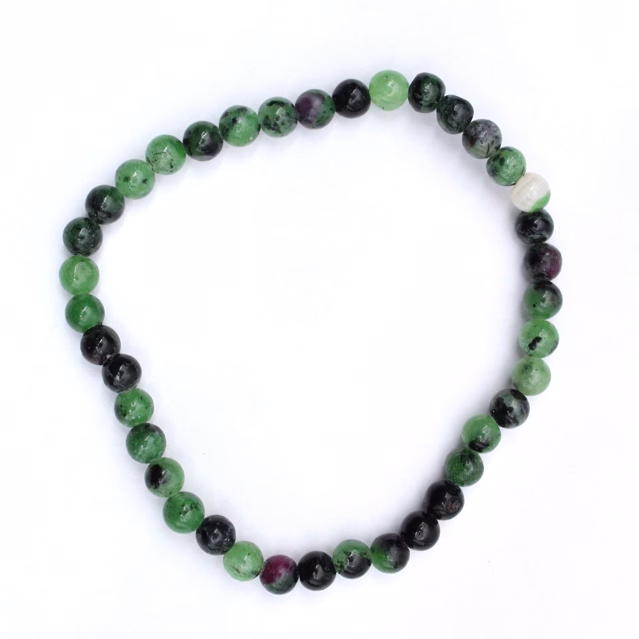 Rubin-Zoisit-Armband