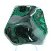 Malachit polierter Zierstein - 0
