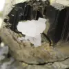 Große Pyritkristalle mit Calcit - 9