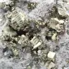 Pyrit auf Ganggestein mit Calcit und Quarz - 5