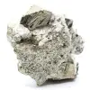 Pyrit auf Ganggestein mit Calcit und Quarz - 4