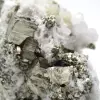 Pyrit auf Ganggestein mit Calcit und Quarz - 5