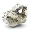 Pyrit mit Quarzkristallen und Sphalerit - 4