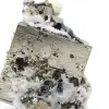 Pyrit mit Quarzkristallen und Sphalerit - 7