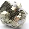 Pyrit mit Quarzkristallen und Sphalerit - 8