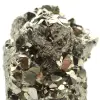 Kristallisierter Pyrit aus Peru auf Sockel - 7