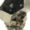 Pyritkristalle aus Peru auf Sockel - 6