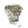 Kristallisierter Pyrit auf Sockel - 4