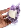 Calcit auf Amethyst - 0