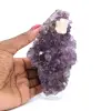Amethystdruse und Calcit - 0