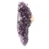 Calcit auf Amethyst - 3