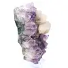 Calcit auf Amethyst - 4
