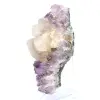 Calcit auf Amethyst - 6
