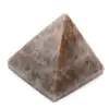 Mikrokline-Steinpyramide aus Madagaskar - 0