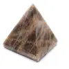 Schwarze Mikrokline-Pyramide - 2