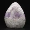 Polierter Amethyststein aus Madagaskar - 0