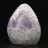 Polierter Amethyststein aus Madagaskar