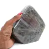 Polierter Spektrolithstein aus Madagaskar - 7