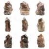 Microcline-Steinflamme aus Madagaskar - 0