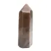 Poliertes schwarzes Mondsteinprisma - 1