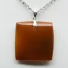 Quadratischer Karneol-Anhänger - 1