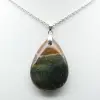 Imperial Jasper Tropfen Anhänger - 1