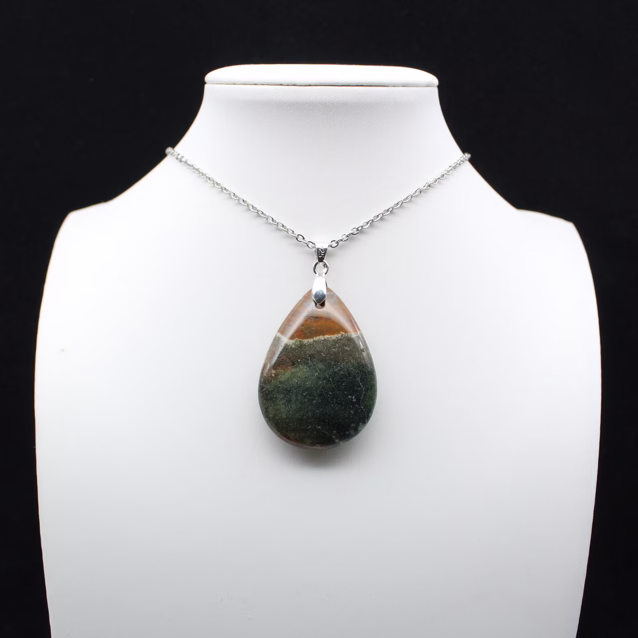 Imperial Jasper Tropfen Anhänger