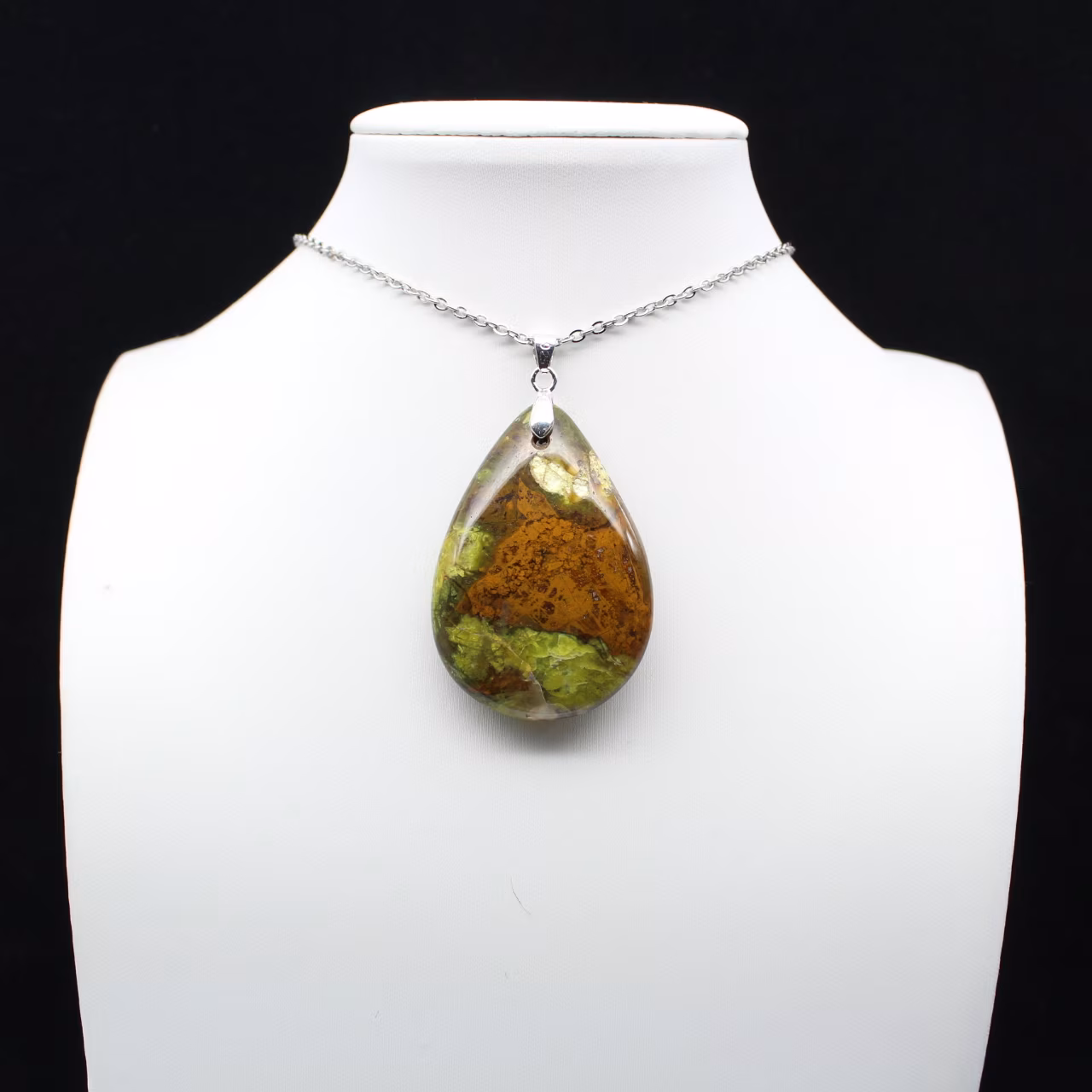 Imperial Jasper Tropfen Anhänger
