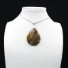 Imperial Jasper Tropfen Anhänger - 0