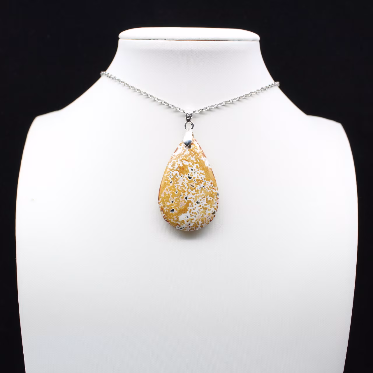 Imperial Jasper Tropfen Anhänger