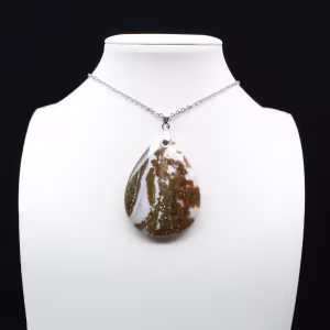 Imperial Jasper Tropfen Anhänger