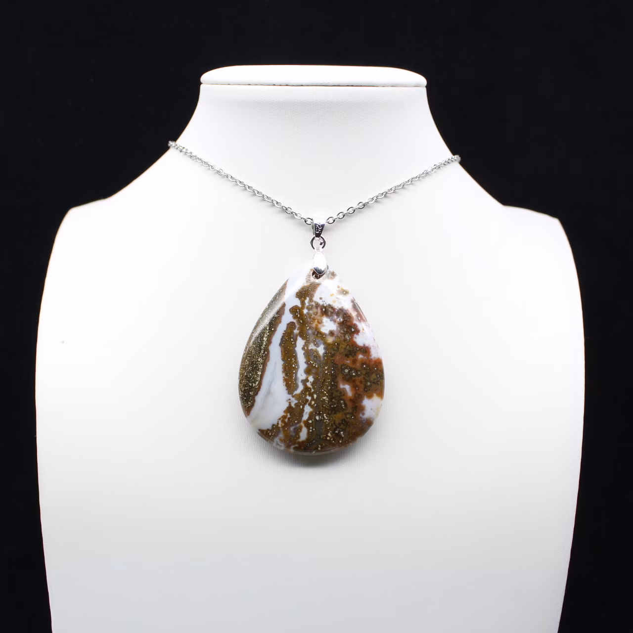 Imperial Jasper Tropfen Anhänger