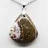 Imperial Jasper Tropfen Anhänger - 2