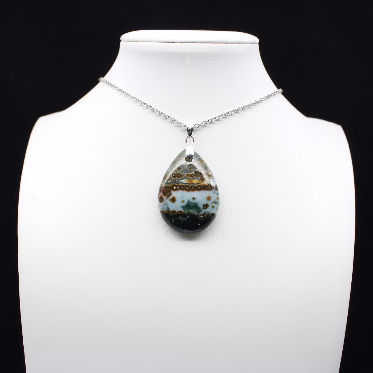Imperial Jasper Tropfen Anhänger