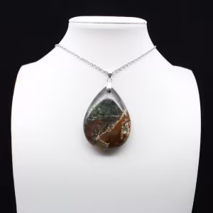 Imperial Jasper Tropfen Anhänger