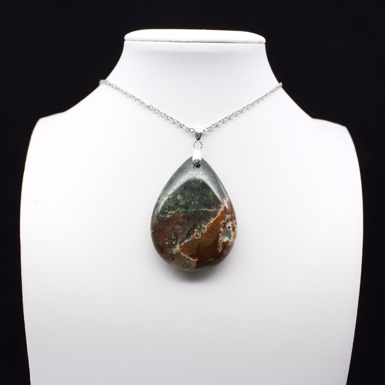 Imperial Jasper Tropfen Anhänger