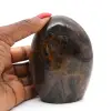 Schwarzes Mondsteinornament - 1
