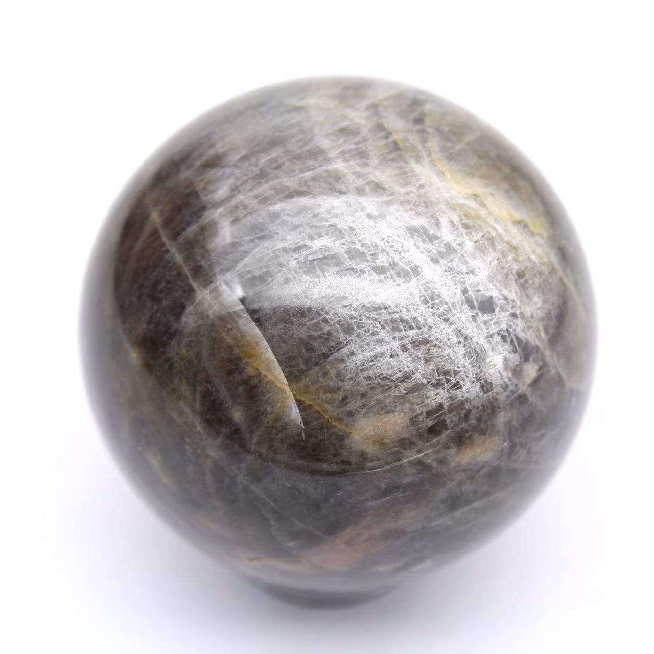 Schwarzer Mondstein Madagaskar