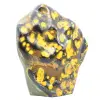Indonesischer Hummeljaspis: Polierter Natursteinschmuck - 3