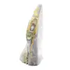 Mineralienornament: Polierter Hummeljaspis aus Indonesien - 4