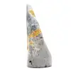 Mineralienornament: Polierter Hummeljaspis aus Indonesien - 8