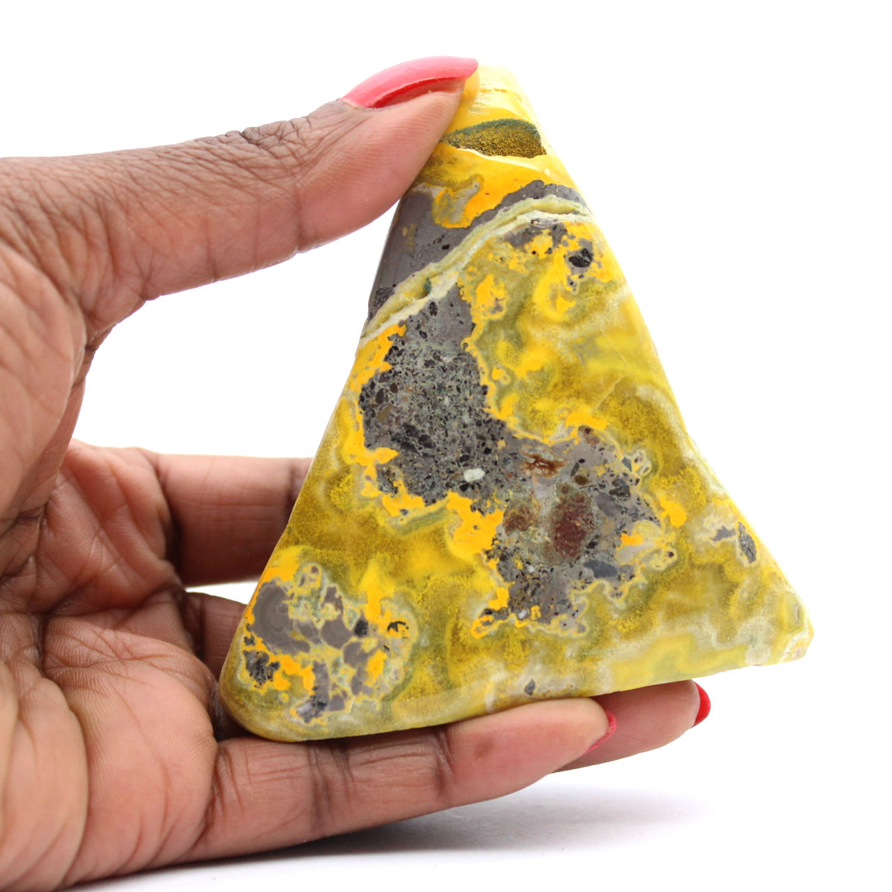 Hummeljaspis-Ornament: Mineralische Schönheit aus Indonesien
